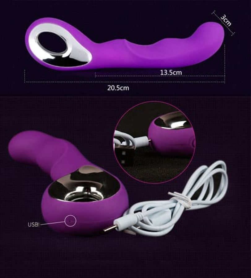 Dụng Cụ Kích Thích Điểm G 10 Chế Độ Rung Siêu Sang Chính Hãng