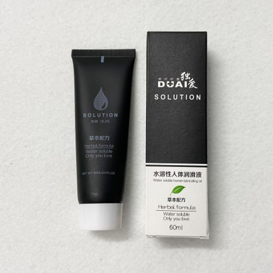 Gel bôi gốc nước cao cấp nhẹ dịu Solution Nhật Bản 