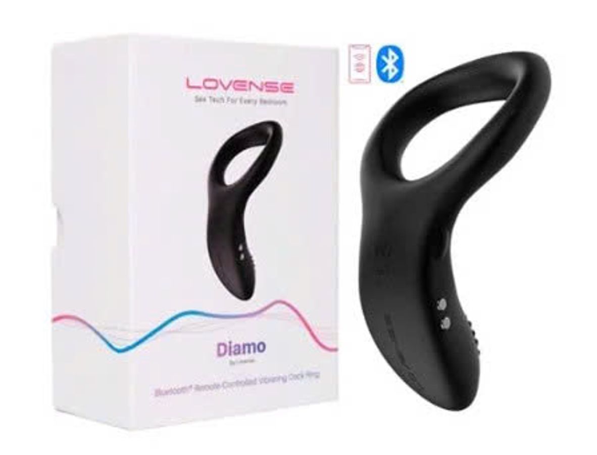 Vòng Rung Diamo Lovense Đeo Dương Vật – Điều Khiển Qua App (VR08)