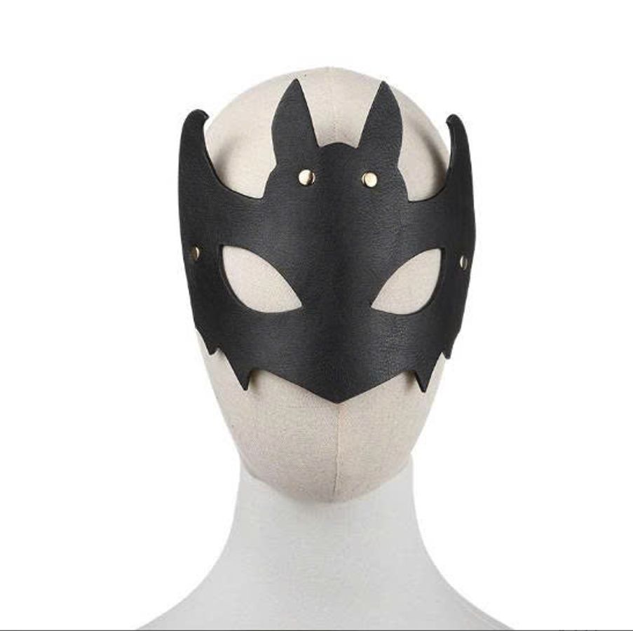 Mặt nạ dơi BDSM chất liệu da dệt cao cấp