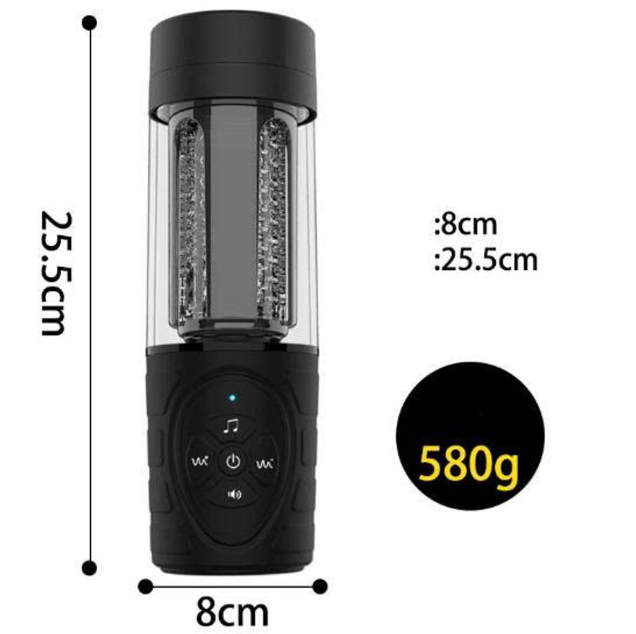 Cốc thủ dâm tự động xoay 10 chế độ cực êm kèm âm thanh kíchh dục tùy chỉnh