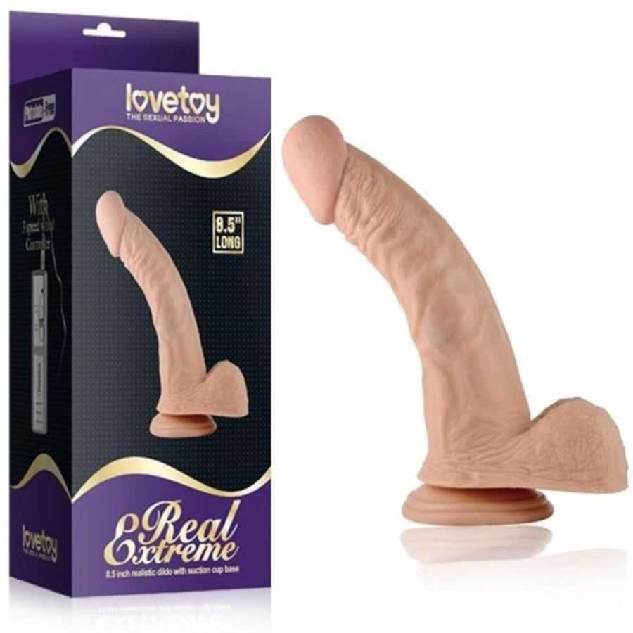Dương vật giả silicon cao cấp size lớn LoveToy Real Extreme