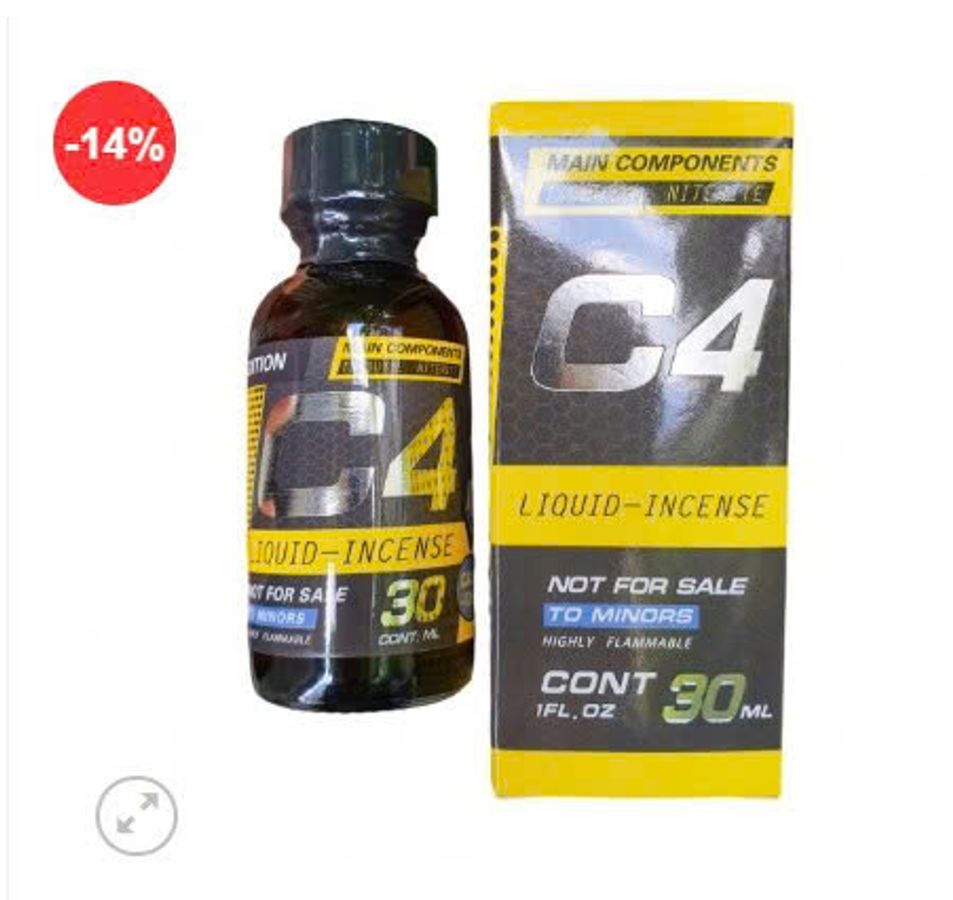 Popper C4 30ml cực mạnh Chính Hãng Nhập Khẩu Mỹ