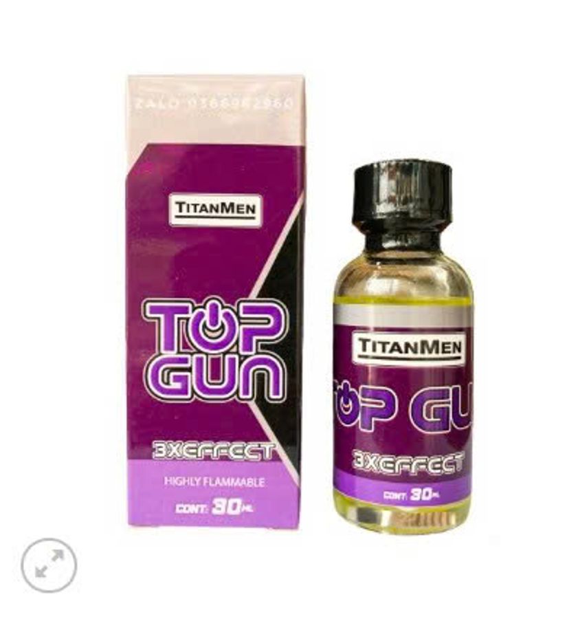 Popper Titanmen Top Gun 30ml hương trái cây say đắm Chính Hãng Nhập Khẩu Mỹ