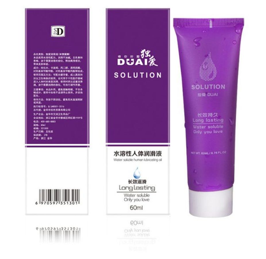 Gel bôi trơn gốc nước Duai Solution 60ml