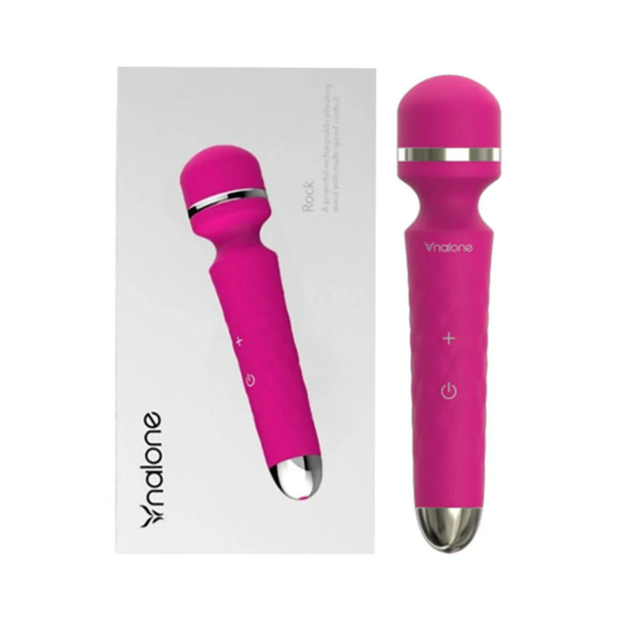 Chày rung massage cao cấp nhiều chế độ rung, sạc điện Nalone Rock