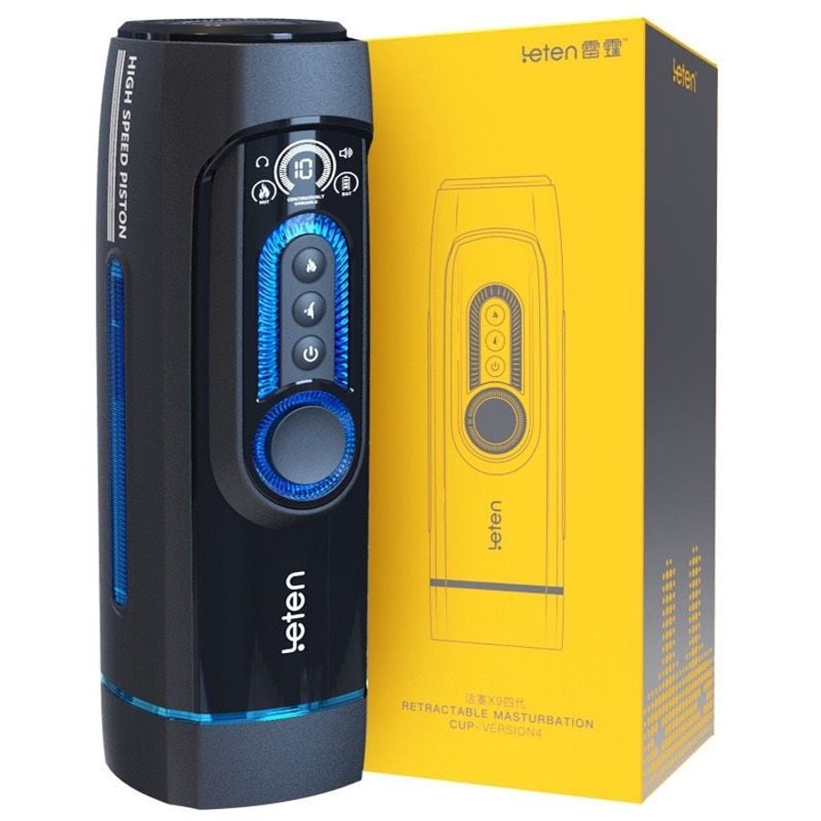 Âm đạo rung thụt đa năng cầm tay - Leten X9 Piston