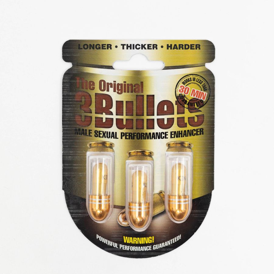 Viên uống cường dương kéo dài Bullets | Vĩ 3 Viên
