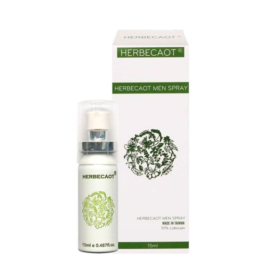 | Herbecaot | Chai xịt Đài Loan kéo dài thời gian | Chai 15ml | 337333