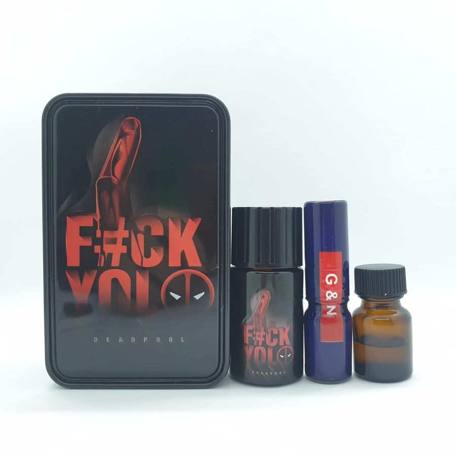 Combo Chai Hít Tăng Khoái Cảm Popper Deadpool Fuck You | Chai 40ml + 10ml