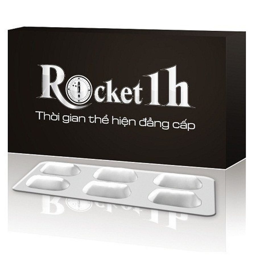 Hỗ Trợ Tăng Cường Sinh Lí CD ROCKET 1H THÁI DƯƠNG HỘP 6 VIÊN