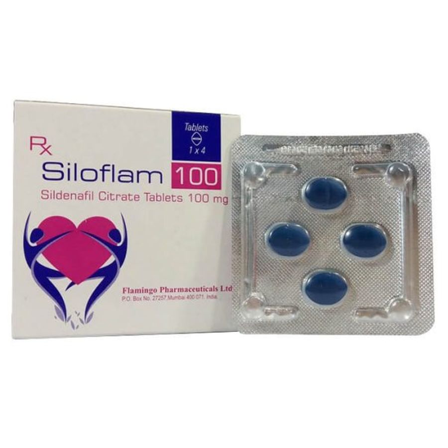 Hỗ Trợ Tăng Cường Sinh Lí CD SILOFLAM 100MG HỘP 4 VIÊN