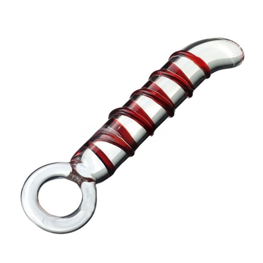 Dương Vật Giả Thủy Tinh Gân Đỏ