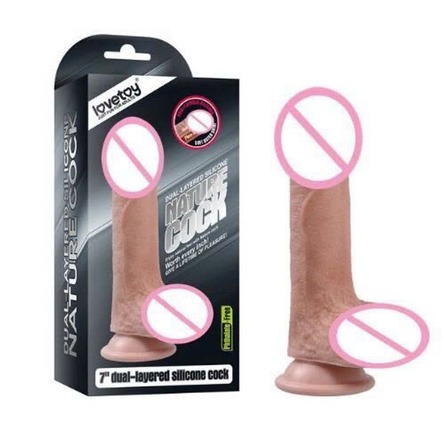 DƯƠNG VẬT ĐÓNG LOVETOY NATURE COCK KO RUNG 7 IN