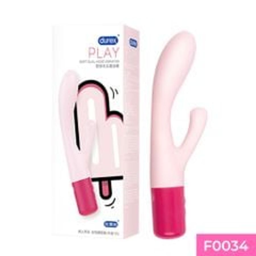 Dương vật giả Durex Soft Dual-Head Vibrator 8 chế độ rung dùng sạc 336099