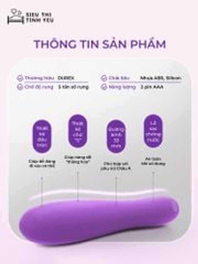 Trứng rung Durex Multi-Speed Vibrator-Mini 5 chế độ rung dùng pin 335984