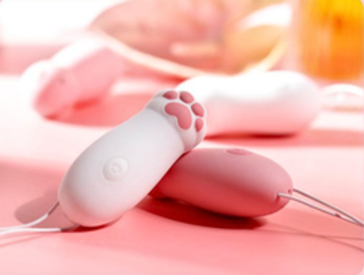 Trứng rung Cat Claw Jaguar 10 chế độ rung dùng pin sạc điều kiển bằng app