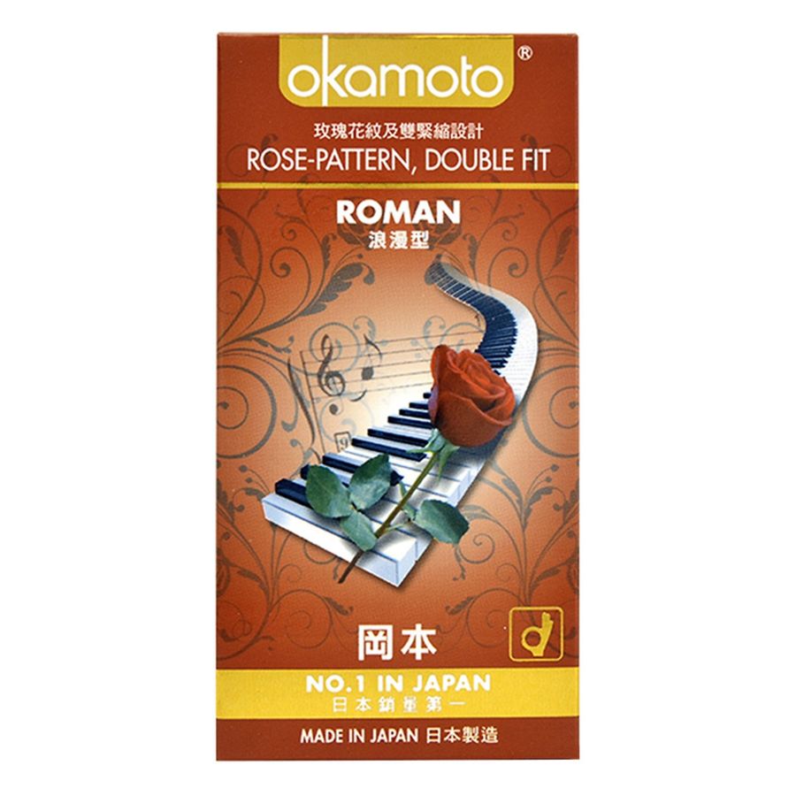 Bao Cao Su Siêu Mỏng Okamoto Roman