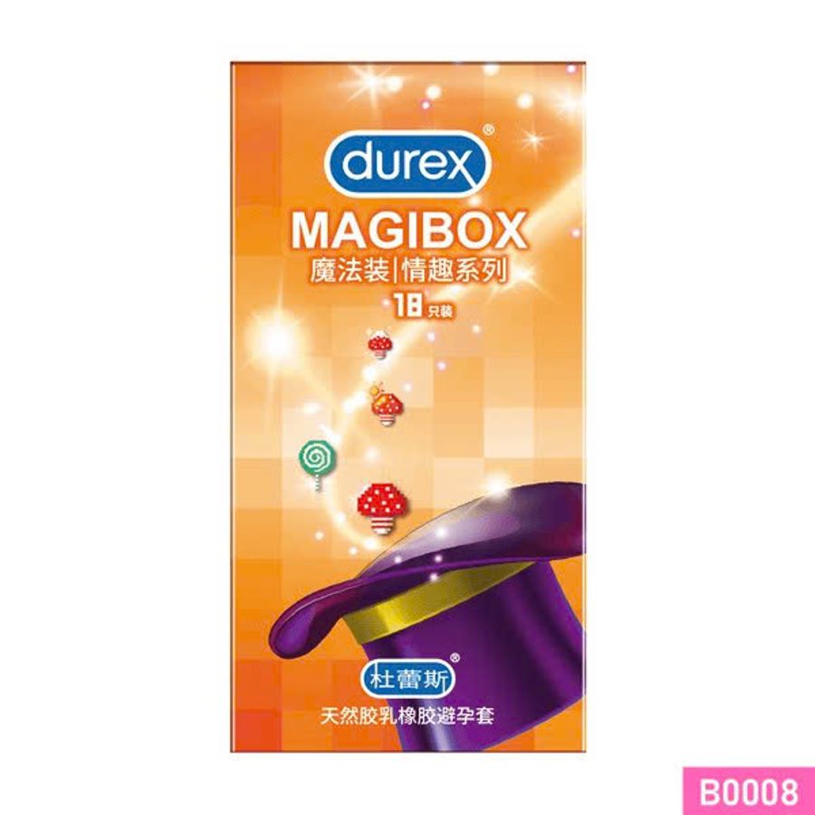 Bao cao su Durex Magic Box Ma thuật Gợi tình Hộp 18 cái