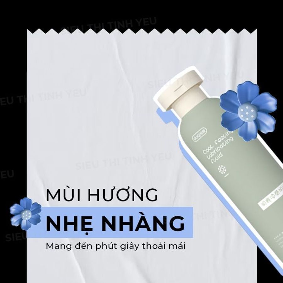 Gel bôi trơn Duai Cool Feeling mát lạnh Chai 200ml