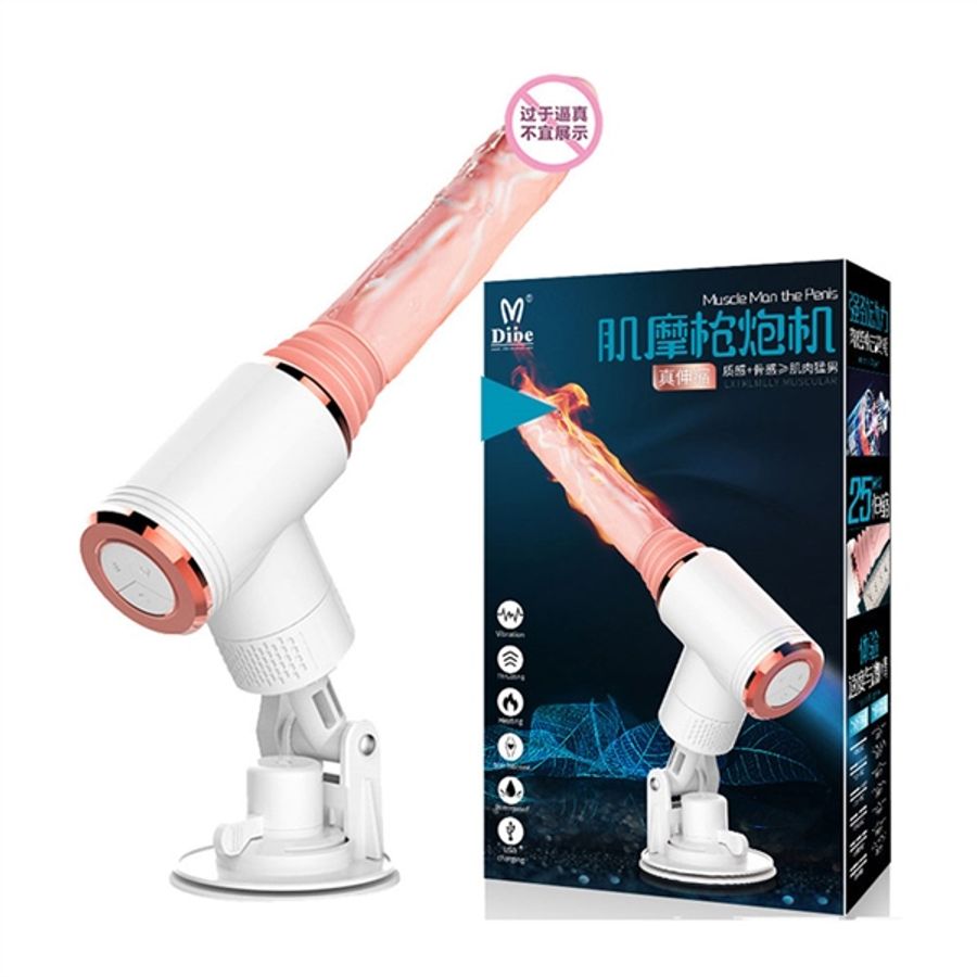  Dương Vật Giả Hít Dibe Muscle Man Remote R-T-PN S