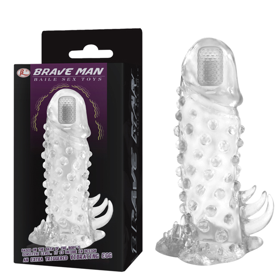 Đôn Dên Gai Khủng Brave Man ( Đầu Đôn 4cm Rung Tác Động )