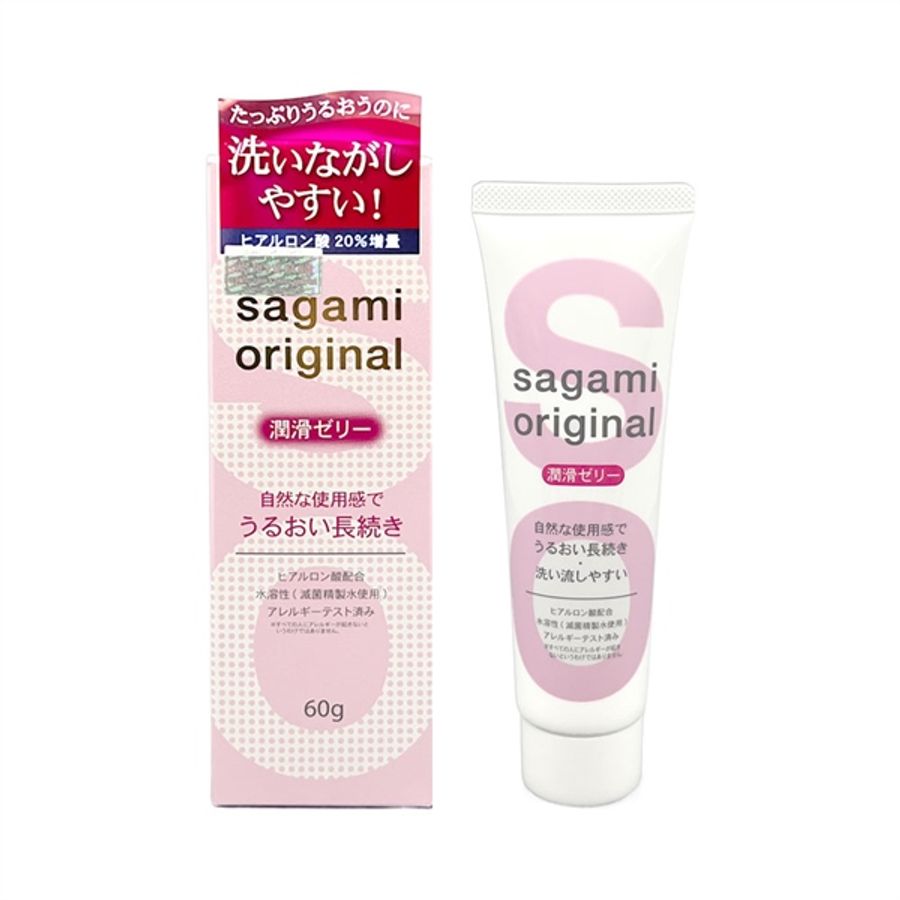 Gel gốc nước Sagami 60gr chiết xuất 100% từ thiên nhiên tiêu chuẩn Nhật Bản chính hãng
