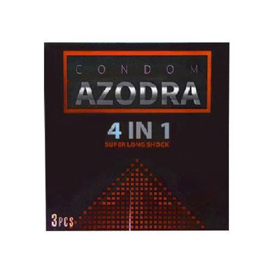 Bao Cao Su Azodra 4 in 1 – Hộp 12 Cái