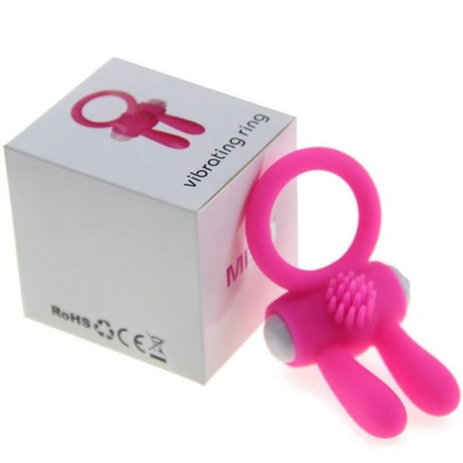 Vòng Đeo Dương Vật Tai Thỏ Có Rung – Kéo Dài Thời Gian