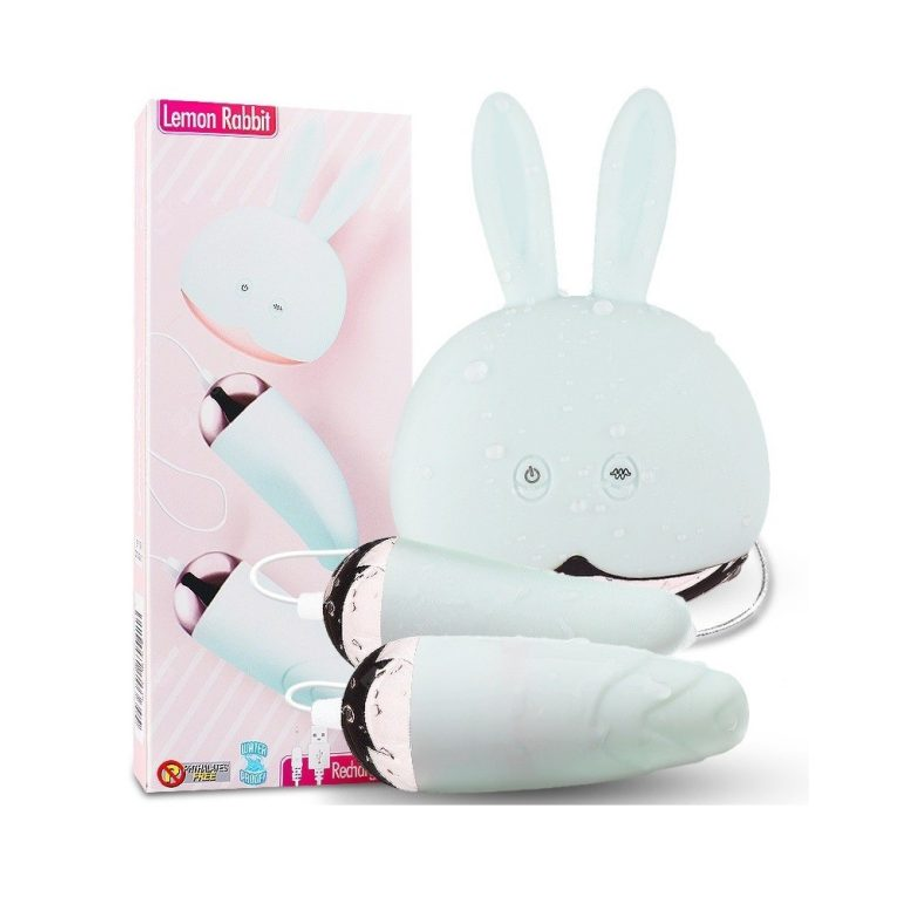 Trứng Rung Tình Yêu Có Dây Hình Thỏ Dạng Viên Đạn Rung Cực Mạnh