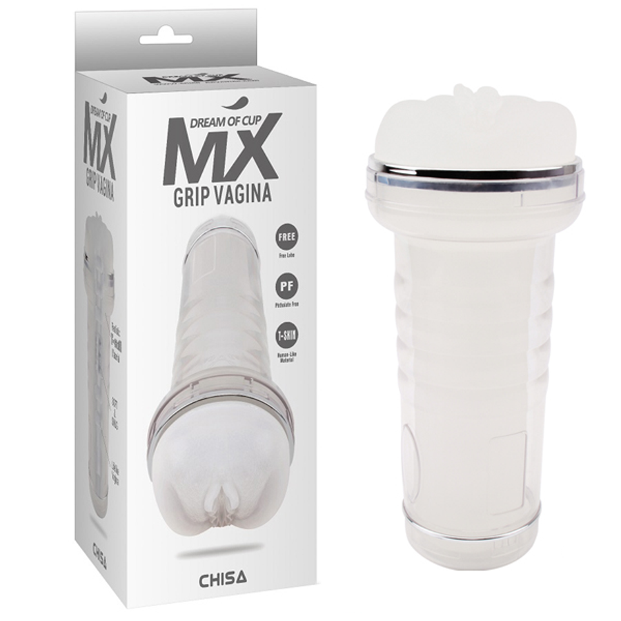 Cốc Thủ Dâm Trong Suốt MX Grip Vagina