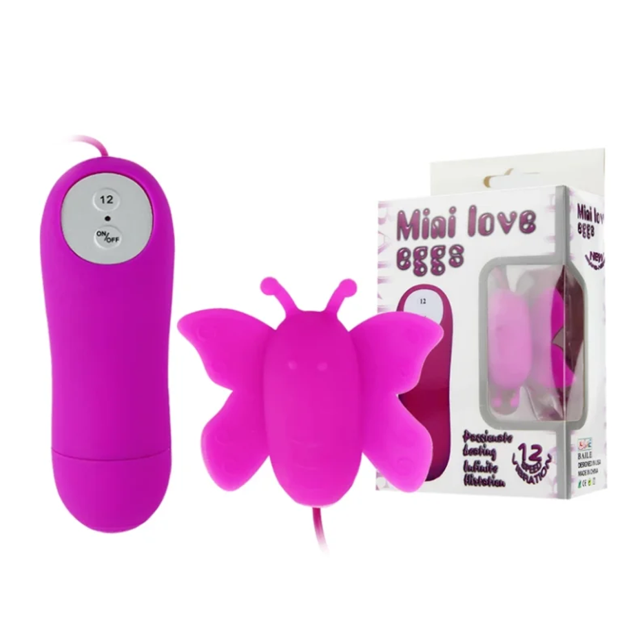 Trứng Rung Tình Yêu Mini Love Con Bướm – 12 Chế Độ Rung