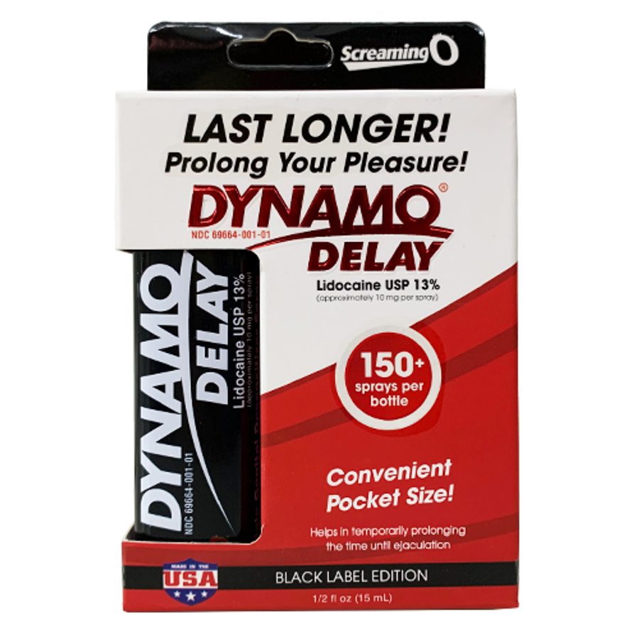 Chai Xịt USA Dynamo Delay Black Label Edition – Kéo Dài Thời Gian – 15ml 329827