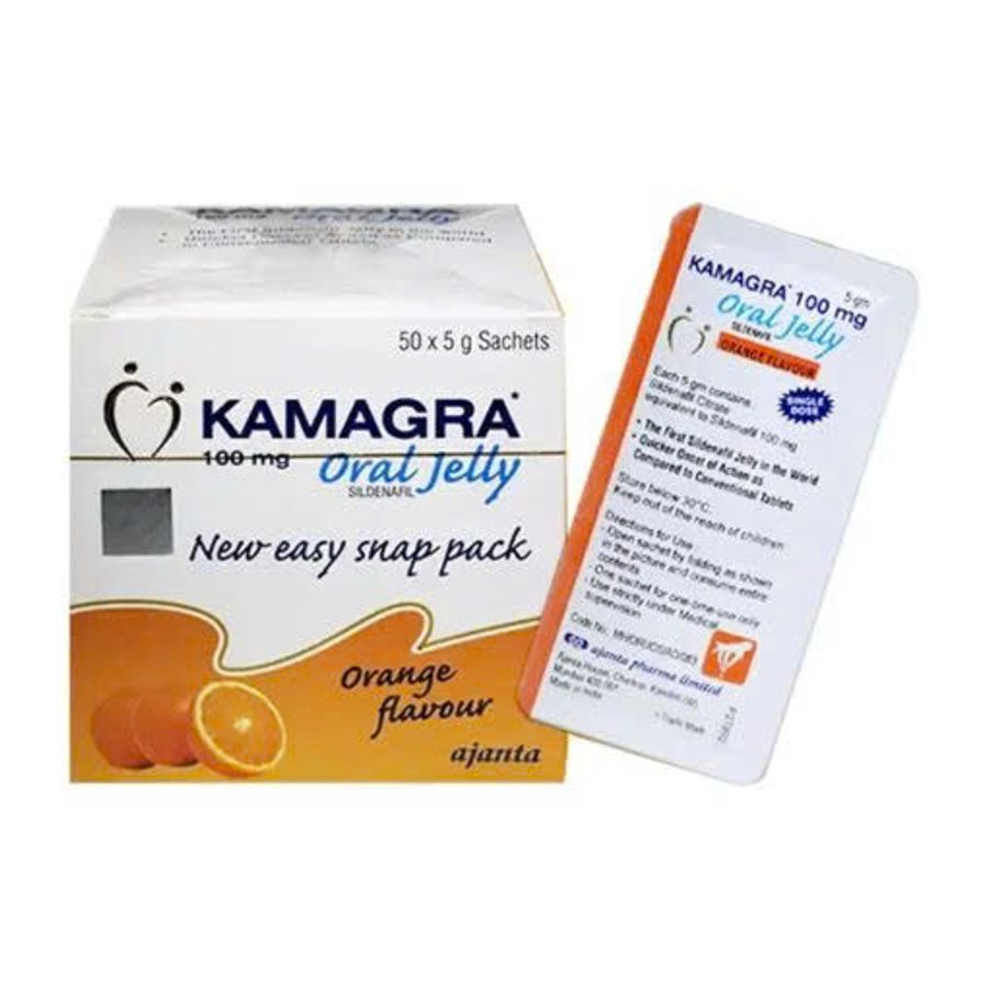 Thạch Trái Cây Kamaga Oral Jelly 100mg  50 gói