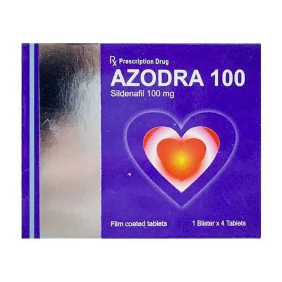 Viên Uống Cường Dương Nam Ấn Độ Azodra 100 – 4 Viên