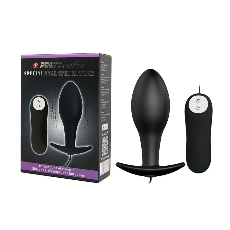 Trứng rung hậu môn chính hãng Pretty Love Special Anal Stimulation trơn