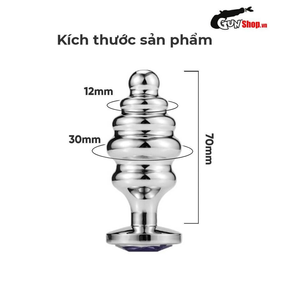 Phích inox cắm hậu môn Anal Toy 05 329239