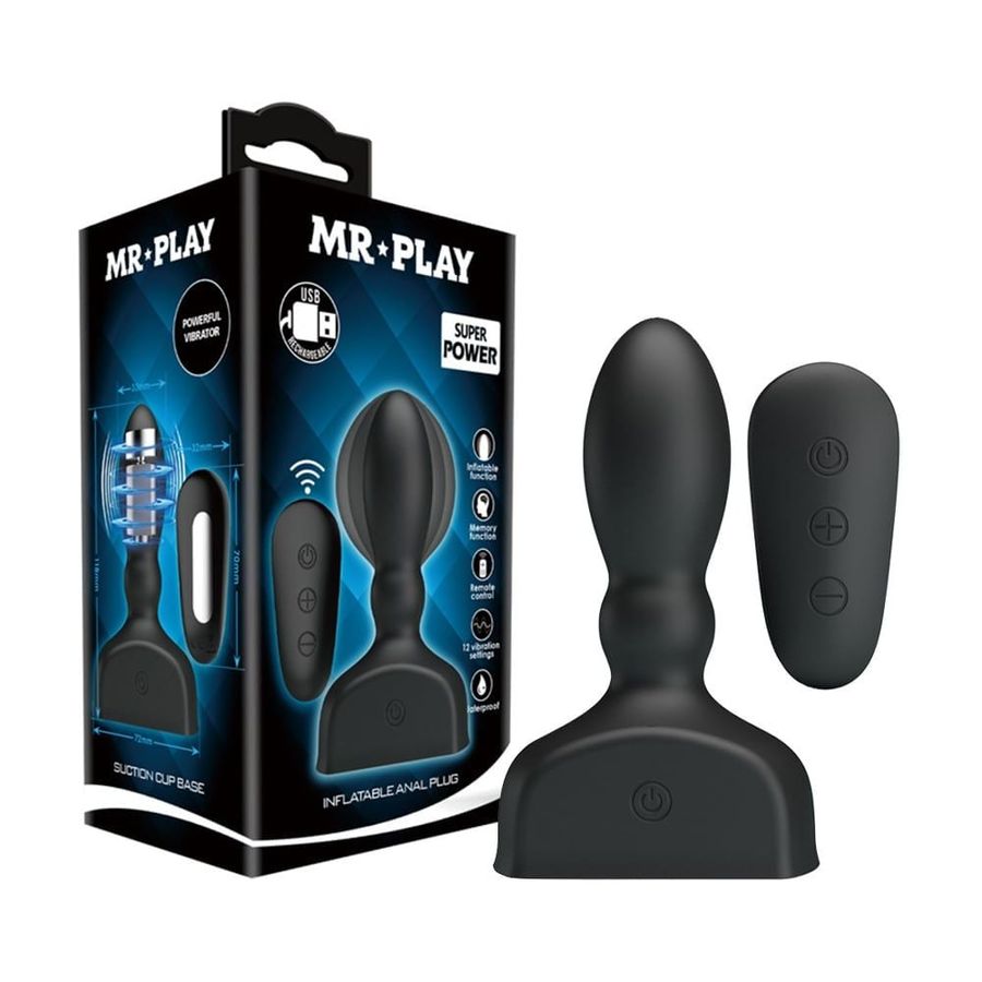 Trứng rung hậu môn Mr.Play Anal Plug 328940
