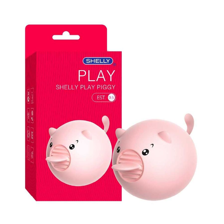 Lưỡi rung hình heo Shelly Play Piggy