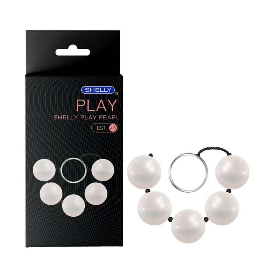 Chuỗi ngọc trai kích thích hậu môn Shelly Play Pearl 328842