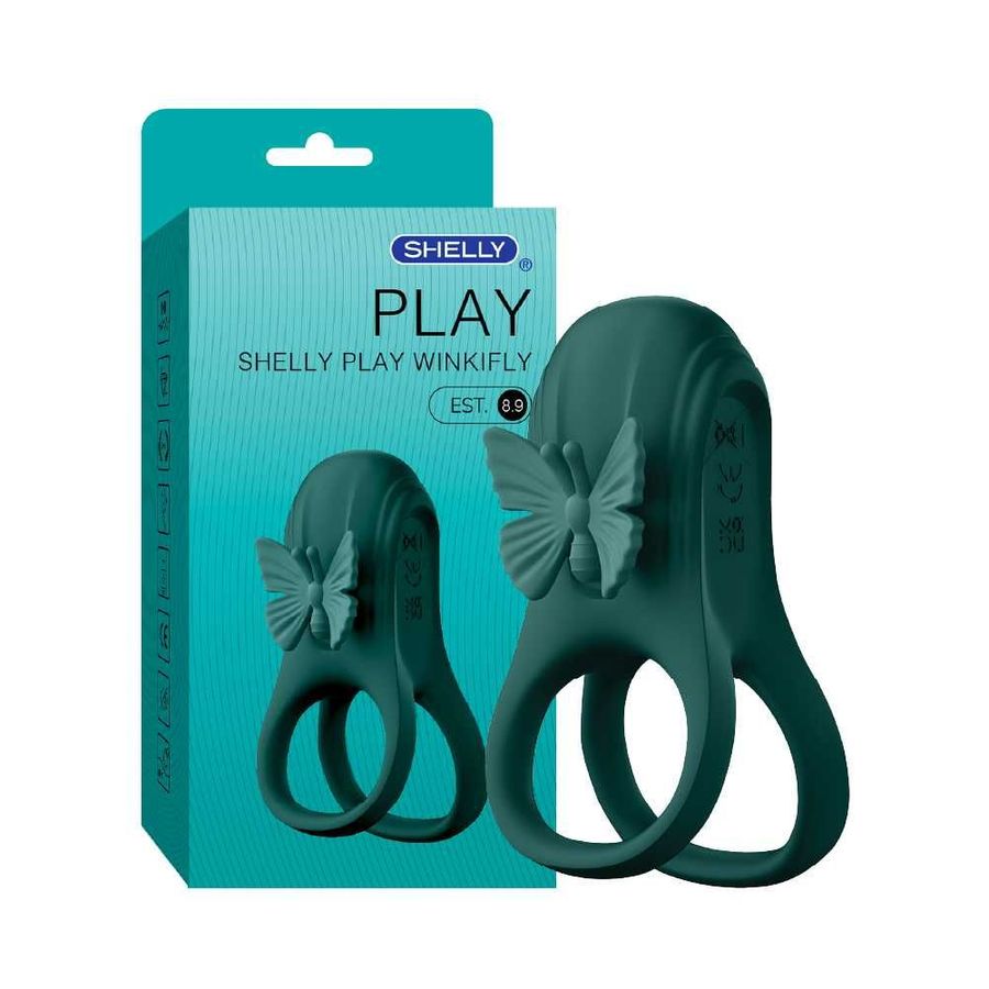 Vòng rung tăng khoái cảm Shelly Play Winkifly 328590