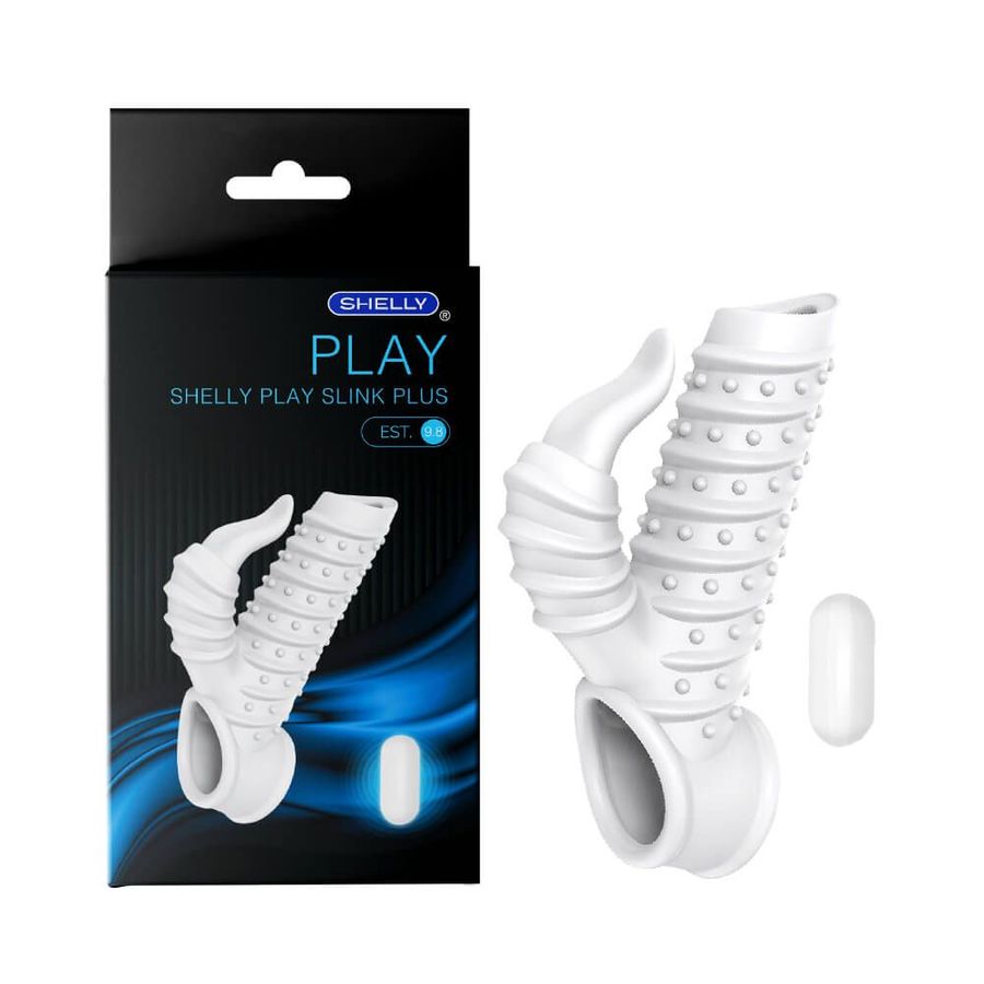 Bao cao su đôn dên Shelly Play Slink Plus hở quy đầu 328426