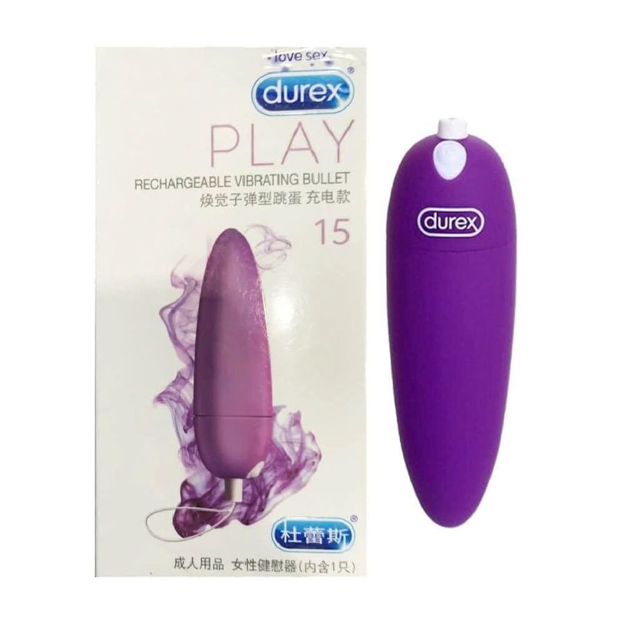 Trứng rung Durex S-Viber Bullet 15 327710
