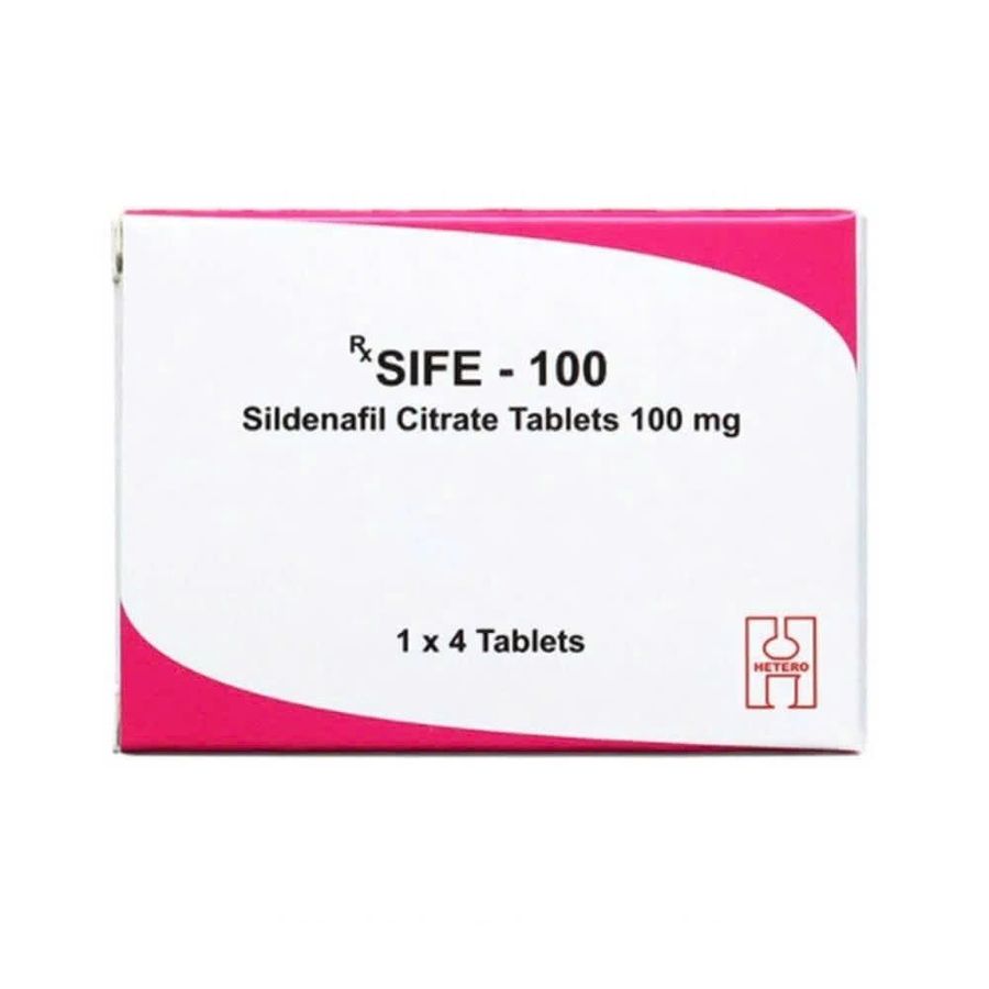 Viên uống hỗ trợ cường dương, tăng cường sinh lý Sife 100 - Hộp 4 viên 327445