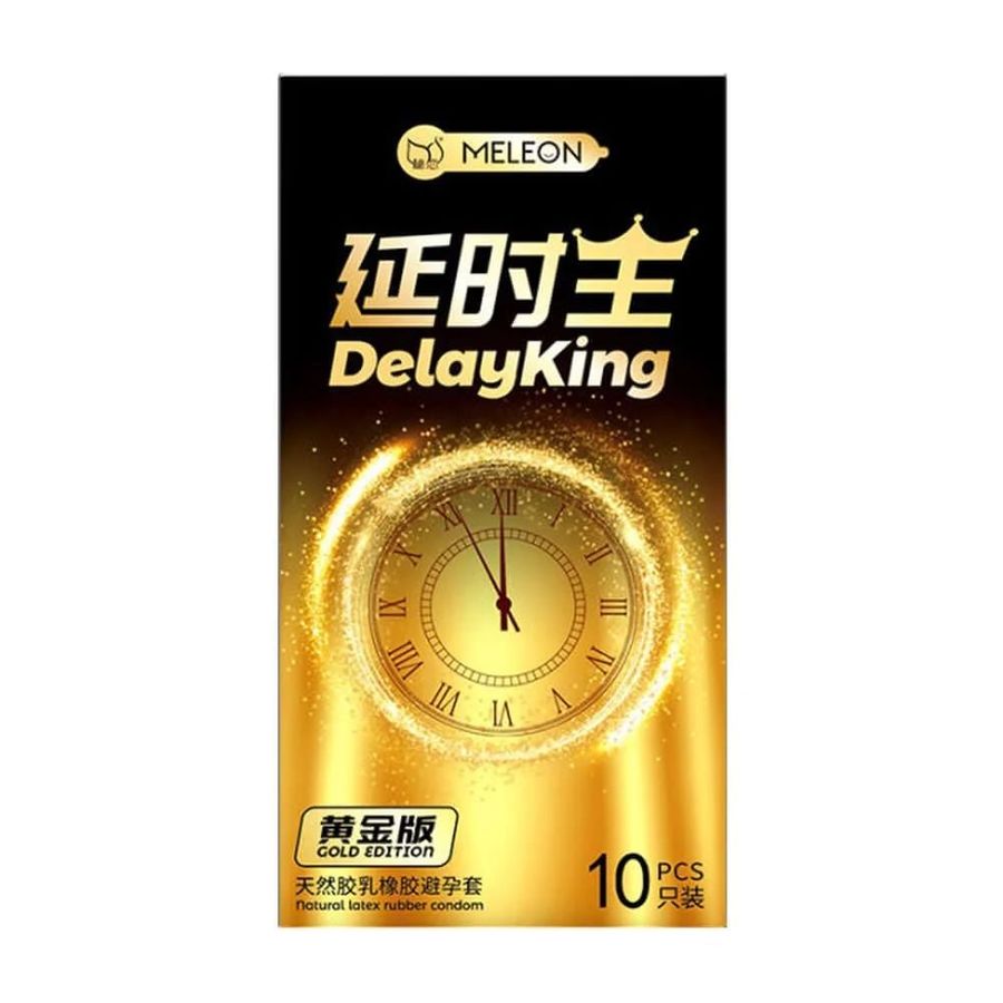 Bao cao su Meleon Delayking Gold Edition - Kéo dài thời gian - Hộp 10 cái 326904