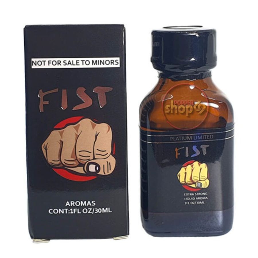 Chai hít tăng khoái bao phê kích thích Popper Fist-Đen 30ml Che tên khi giao hang