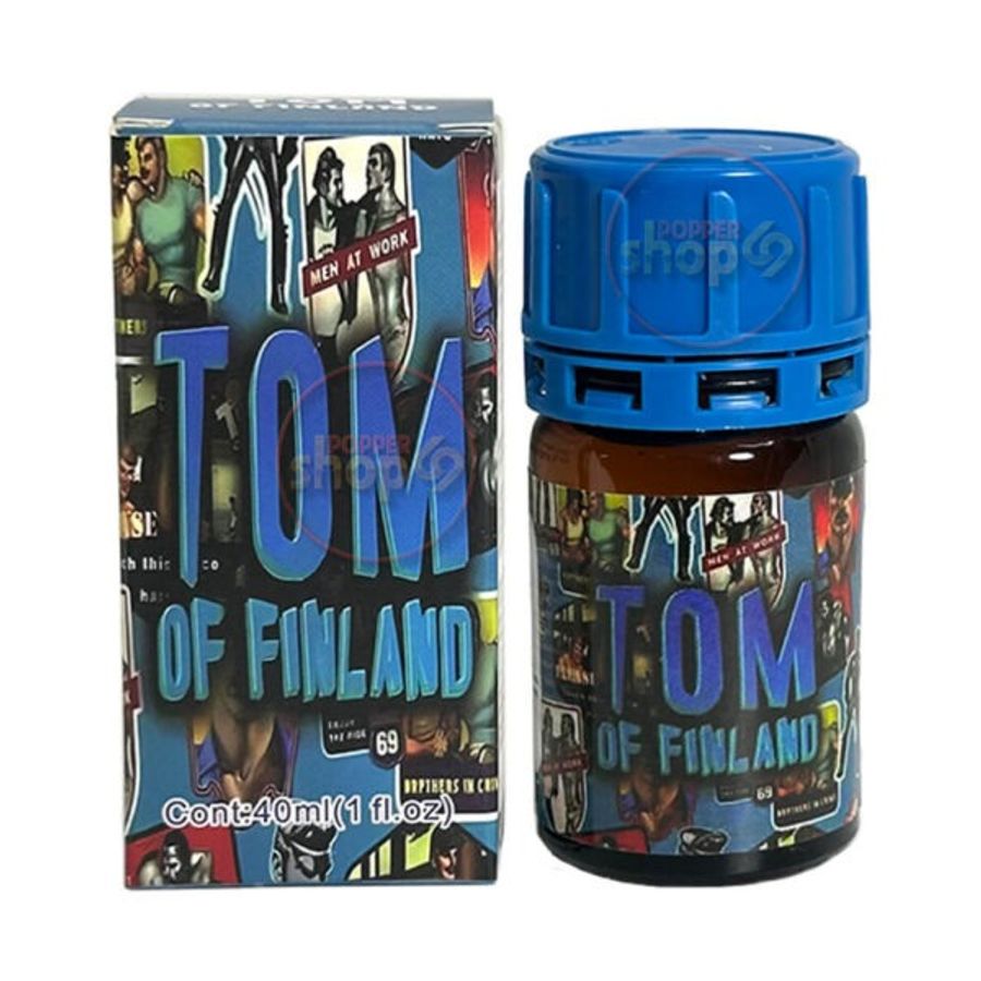 Chai hít tăng khoái bao phê kích thích Popper Tom Of Finland Blue 40ml Che tên khi giao hang