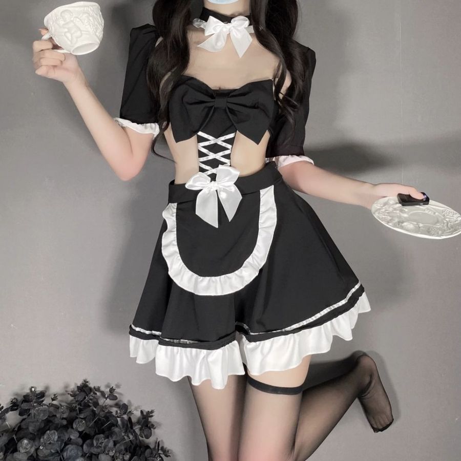 Váy Cosplay Nàng Hầu - Đồ Hóa Trang Nữ Gợi Cảm cho Tiệc và Sự Kiện Cosplay, Bộ Trang Phục Độc Đáo, Kèm Phụ Kiện 665492