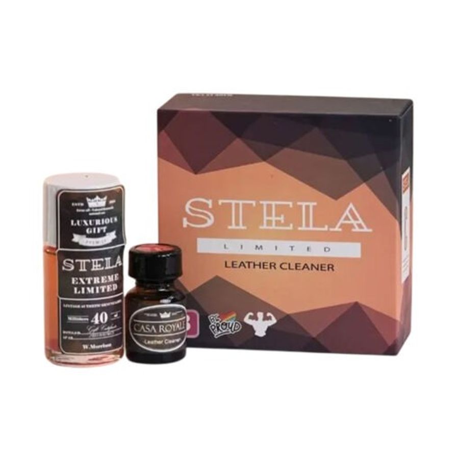 Chai hít tăng khoái cảm bao phê Combo Popper Stela Limited Leather Cleaner Dạ Quang 50ml giao hàng che tên