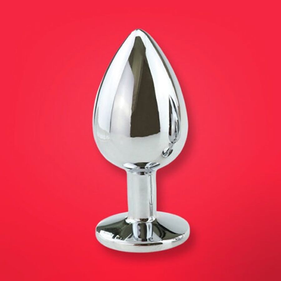 Phích cắm hậu môn Inox đế pha lê Chính hãng